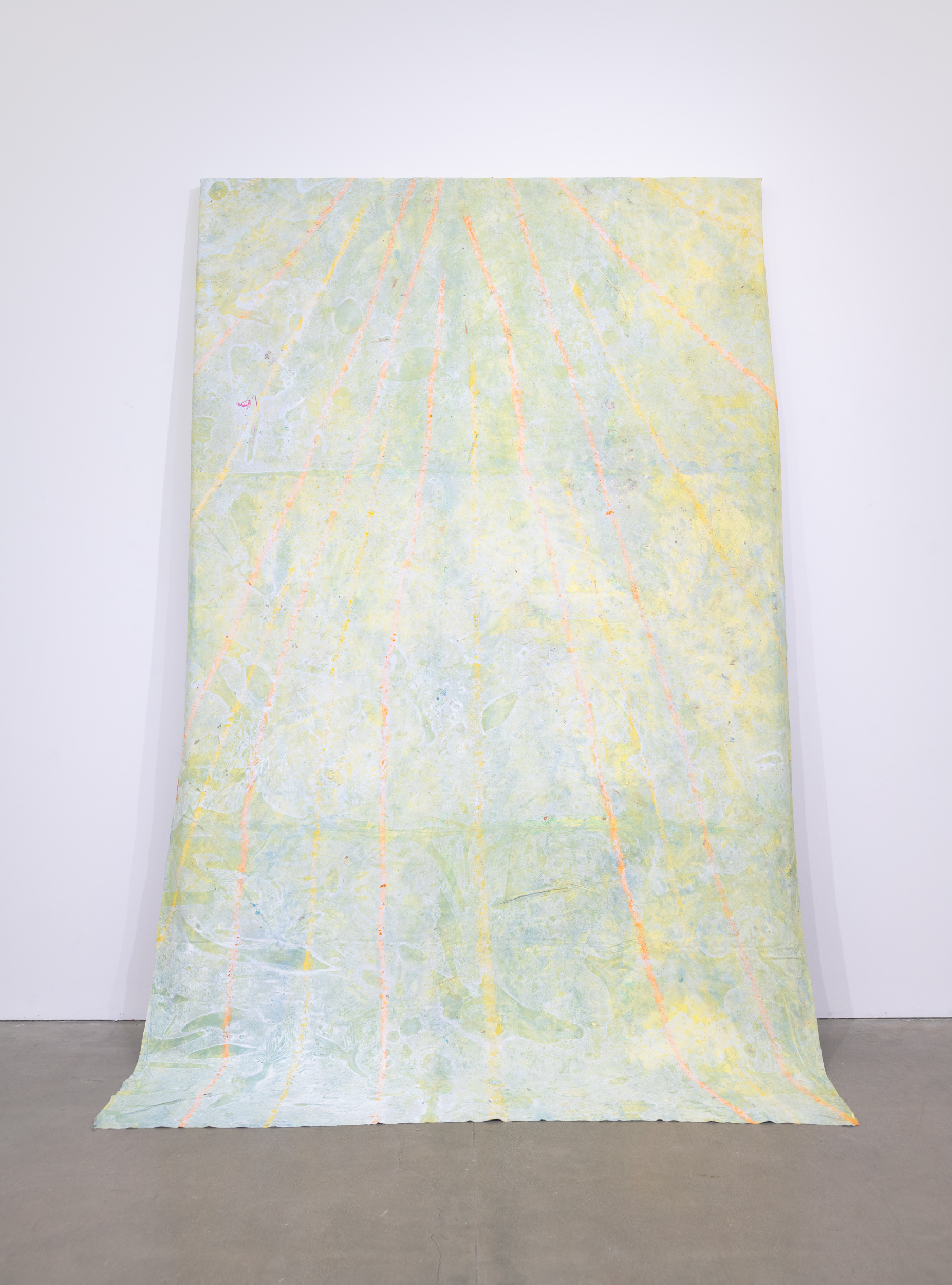 4 x 3 in (10 x 7 cms) shaped painting on wood
